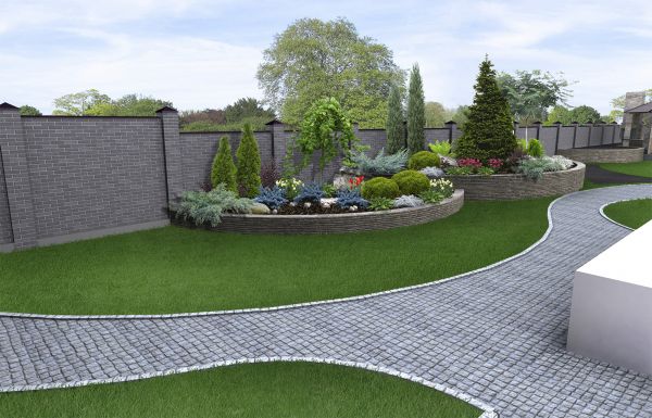 Garden Paver Installation